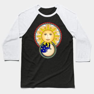 The Moon and Sun Baseball T-Shirt